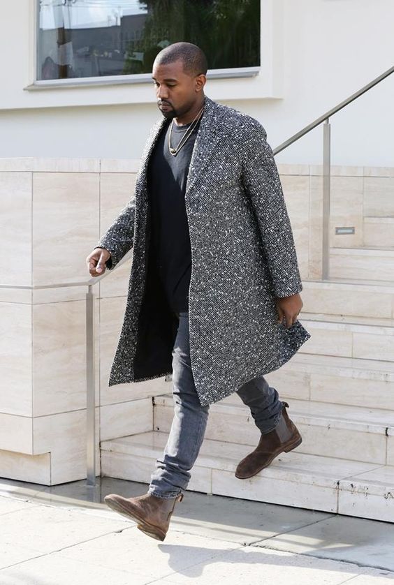 Look masculino deals com bota chelsea